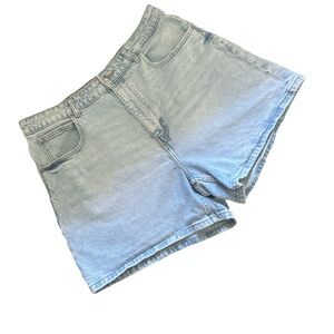 Zara Light Blue Jean Shorts Like New sz 12